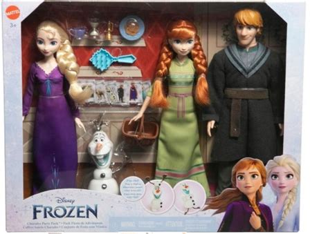 Frozen Disney Rodzina Kraina Lodu Mattel HLW59 Anna Elsa Elza Kristoff