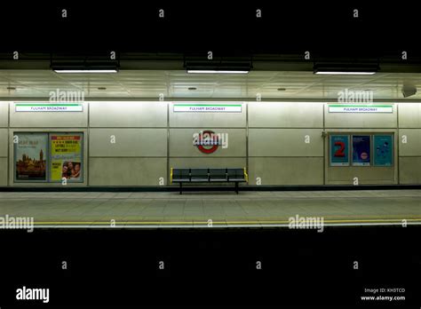 Fulham Broadway Tube Station In London Stock Photo Alamy