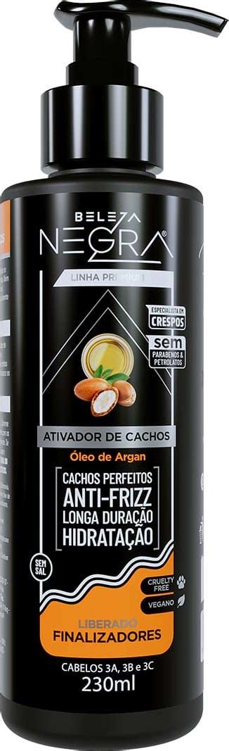 Ativador De Cachos Beleza Negra Premium Leo De Argan