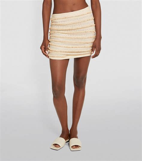 Magda Butrym Embellished Mini Skirt Harrods Kw