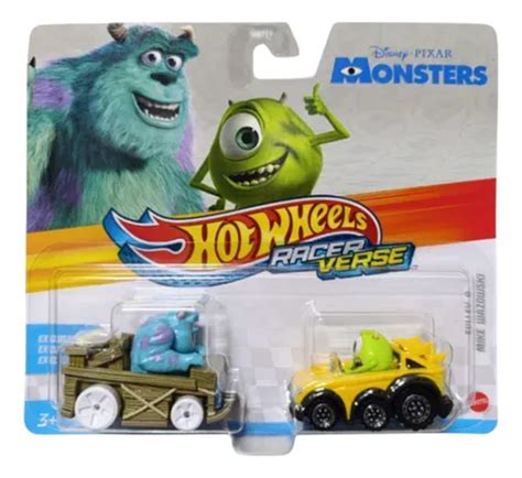 Miniatura Hot Wheels Racer Verse Sulley E Mike Wazowski Parcelamento