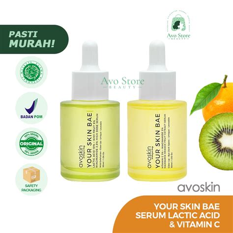 Jual Bundling Avoskin Your Skin Bae Serum Lactic Acid Ml Serum