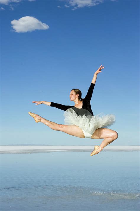 Ballerina Jumping Perfect Form Photograph By Avid Creative Fine Art