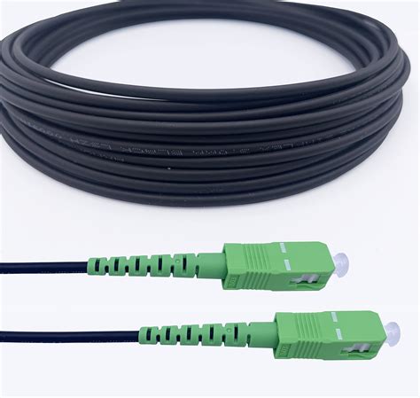 Buy Elfcam Armoured Fibre Optic Cable Sc Apc To Sc Apc Simplex