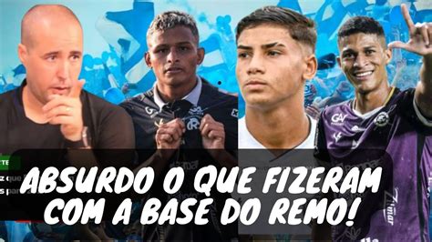 ABUSURDO O QUE FIZERAM A BASE DO REMO JOGO TREINO DE PORTÕES