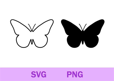 Simple Butterfly Svg Png Butterfly Svg Png Butterfly Clipart Cricut