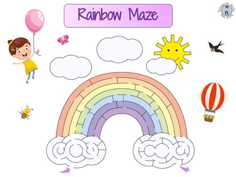 Rainbow Maze Treasure Hunt 4 Kids