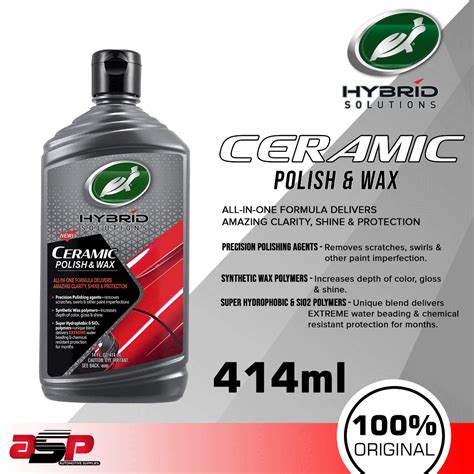 Turtle Wax Hybrid Solutions Ceramic Polish And Wax 414ml Shopee