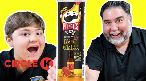 New Pringles Scorchin Hot Ones The Classic Hot Sauce Review Youtube