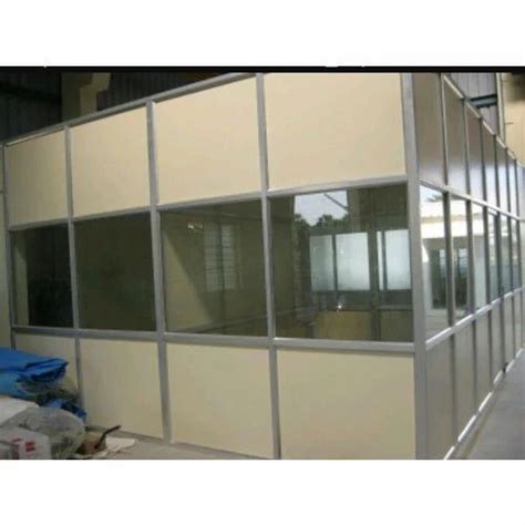 Aluminium Acoustic Decorative Aluminium Partition At Rs 150 Square Feet In Noida