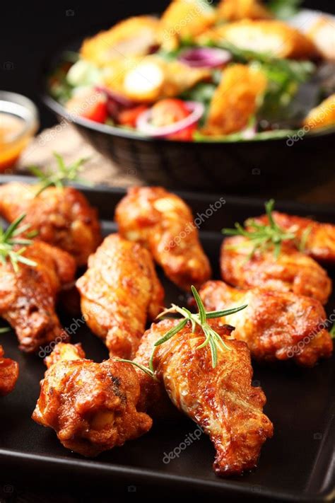 Hot chicken wings — Stock Photo © brebca #6463246