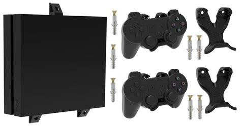 Kit Suporte Compatível Playstation 4 Slim Controles Ps4 Vert PEKO