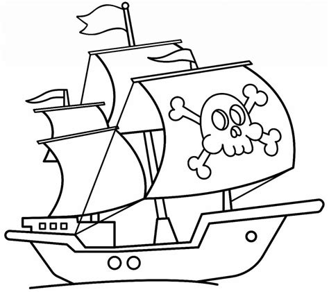 30 Desenhos De Barcos E Navios Para Colorir Como Fazer Em Casa