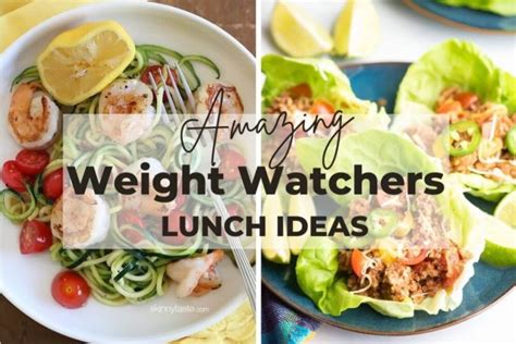 18 Easy Weight Watchers Lunch Ideas To Try Sharp Aspirant