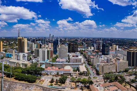 Nairobi City County Kenya S Capital Kenya Urban Tower Buildings Streets