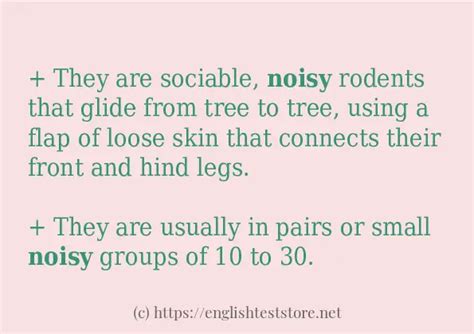 Noisy Sentence Examples Englishteststore Blog