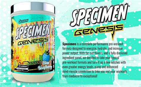 Specimen Full Spectrum High Stimulant Pre Workout Powder