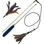 PET FIT FOR LIFE 3 Piece Retractable Feather Wand Cat Toy Chewy