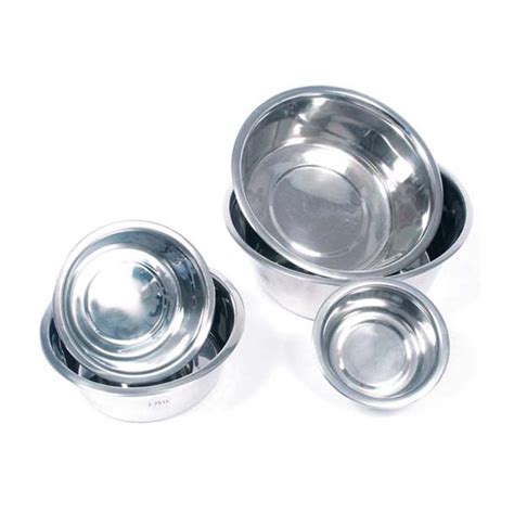 Stainless steel dog bowl