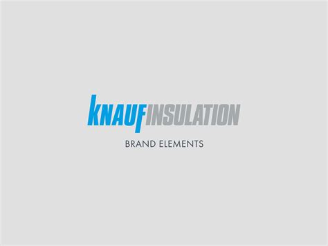 Knauf Insulation Brand design elements on Behance