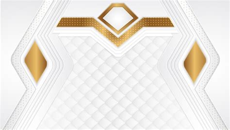 Fundo De Luxo Abstrato Cinza Branco Suave Fio Dourado Vetor Premium