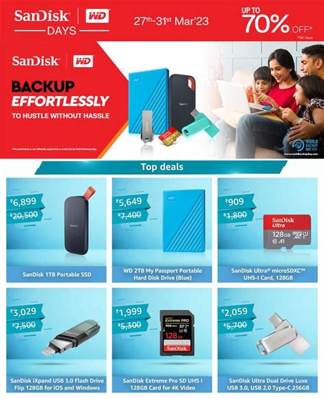 Dealbee Deals On Twitter Sandisk Wd Days Up To Off Https