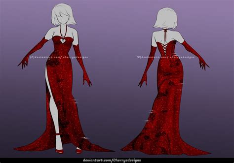 Closed 24h Auction Outfit Adopt 1008 By Cherrysdesigns On Deviantart Dress Design Sketches