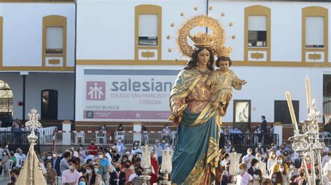 Horario e Itinerario de la Procesión de María Auxiliadora Córdoba 24