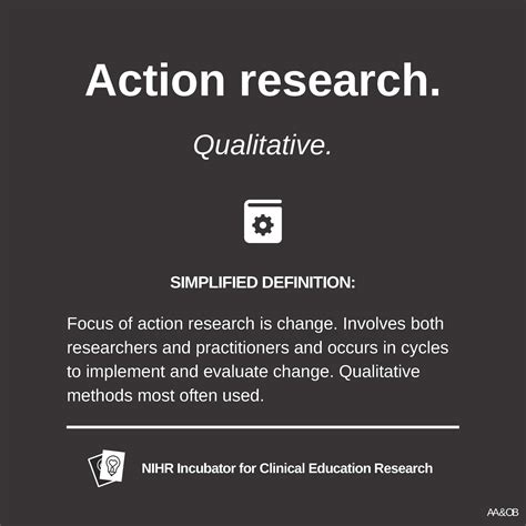 action research incubator  clinical education research
