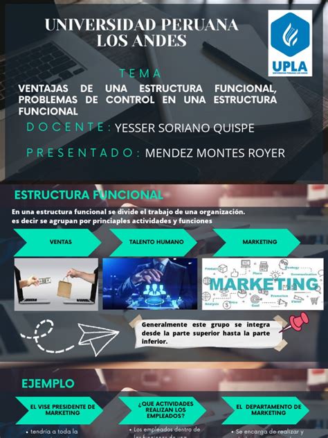 Estructura Funcional De Una Organizacion Pdf Marketing Liderazgo