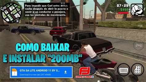 Como Baixar E Instalar Gta San Andreas No Seu Android Link De