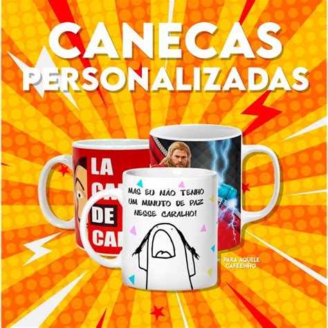 Canecas Personalizadas Personalize Do Seu Jeito Shopee Brasil