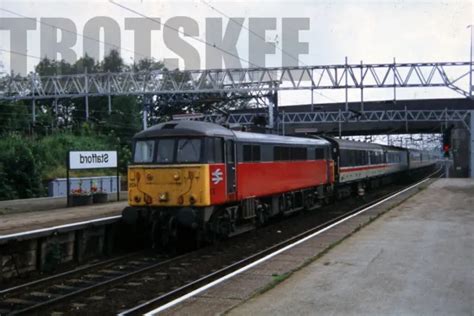 35mm Slide Br British Rail Electric Loco Class 86 86425 Stafford 1992 Original £4 97 Picclick Uk