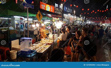 Alor Street Food Night Market - You will find numerous hawkers with ...