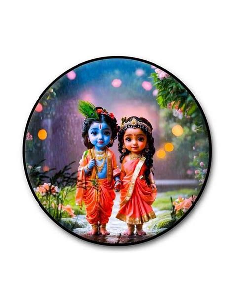 Radha Krishna Baby Cute Popgrip | ShopperShine