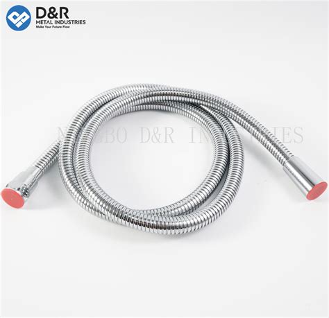 Stainless Steel 201 304 Double Lock Extensible Flexible Hose Shower