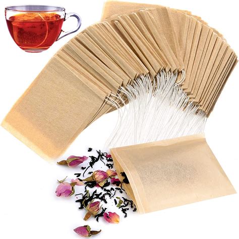 Amazon Angooni 300PCS Disposable Tea Filter Bags With Drawstring