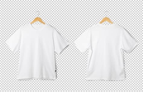 Maqueta de camiseta blanca de gran tamaño colgando camiseta realista