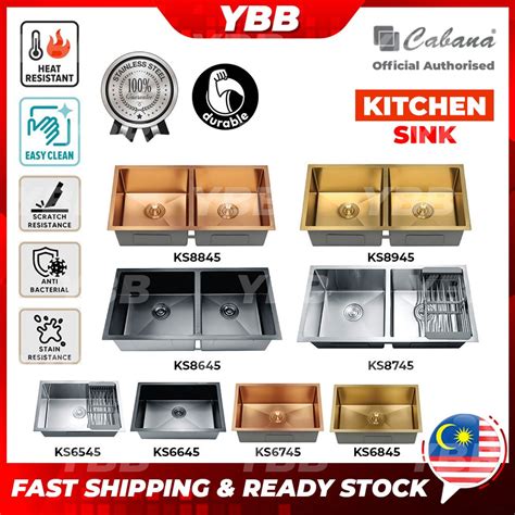 Ybb Cabana Ks Nl Undermount Stainless Steel Nano Kitchen Sink Nano