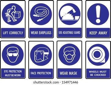 20,244 Mandatory Safety Signs Images, Stock Photos, and Vectors ...