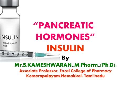 Insulin Its Preparations Ppt