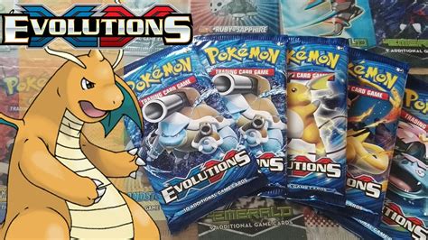 Ouverture 5 Booster Pokémon XY12 EVOLUTIONS DRACAUFEU EX FULL ART