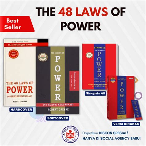 Jual The 48 Laws Of Power 48 Hukum Kekuasaan Robert Greene Kab