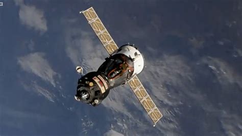 Soyuz Crew Ship With Russian Trio Undocks From Station Space Station