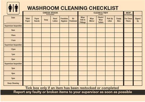 Bathroom Log Printable