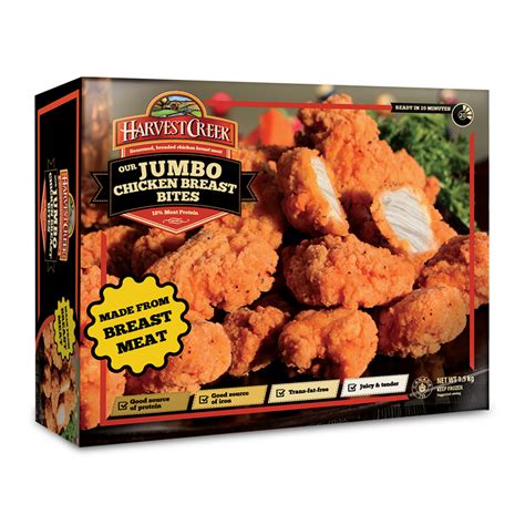 Jumbo Chicken Breast Bites Harvest Creek