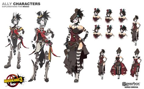 Mad Moxxi Borderlands 2 Concept Art