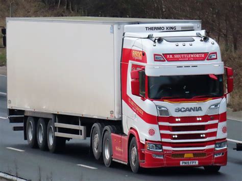 P R Shuttleworth Haulage Scania S Pn Fpy On The A M Flickr