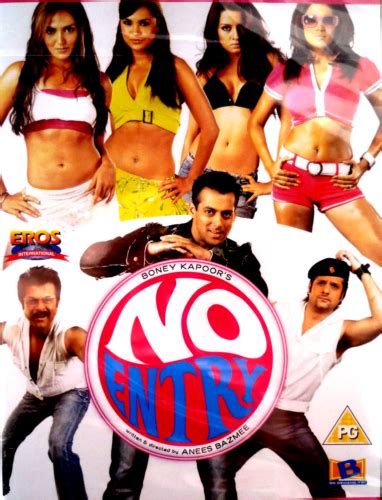 No Entry Salman Khan Anil Kapoor Fardeen Khan Nouveau Bollywood Dvd