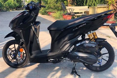 Modifikasi Vario Warna Hitam Doff